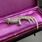 Antique Sterling Silver Bird Brooch