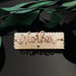 Vintage Mother of Pearl Rectangular "Mother" Gold Filled Wire Brooch