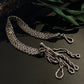 Antique Georgian Cut Steel Bead Watch Fob Chain