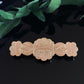 Antique Victorian Large Gold Filled Foliage Bar Pin Fob Hanger Brooch