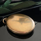 Antique Victorian Pinchbeck Blue White Enamel Oval Locket