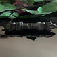 Victorian Carved Whitby Jet Mourning Bar Pin Brooch