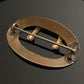 Antique Victorian Gold Filled Belt Buckle Brooch
