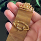 Antique Victorian Gold Filled Mesh Watch Fob Chain