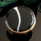 Antique Victorian Onyx Collar Button