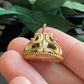 Antique Gold Filled Monogram Initials E.A.L. Wax Seal Fob Charm