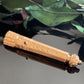 Antique Victorian Gold Filled Rose Cut Garnet Hollowware Torch Brooch