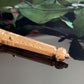 Antique Victorian Gold Filled Rose Cut Garnet Hollowware Torch Brooch