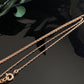 Vintage 10k Gold Baby Ring on Gold Plated Krementz Chain Necklace 18”