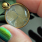 Vintage Lucky Four Leaf Clover Lucite Bobble Fob Charm