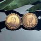 Victorian Double Frame Photograph Pin of Man & Woman