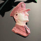 Vintage WWII General Douglas MacArthur Celluloid Pin Brooch