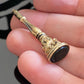 Antique Victorian Bloodstone Watch Key Fob