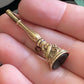 Antique Victorian Bloodstone Watch Key Fob