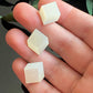 Antique Mother of Pearl Cube Button Set