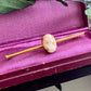 Antique Edwardian Gold Filled Cameo Bar Pin Brooch