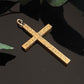 Antique Vintage Etched Gold Filled Cross Pendant