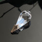 Vintage Small Faceted Glass Prism Pendant