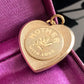 Vintage Mid Century Mother With Love Heart Charm Pendant