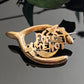 Antique Gold Plated Forget Me Not Wishbone Sweetheart Pin Brooch | WWI