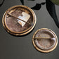Antique Celluloid Photograph Pinbacks - Lot of Two Photo Pins - Woman and Children