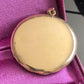 Vintage Bugbee & Niles 1/10th Gold Filled Floral Repousse Locket