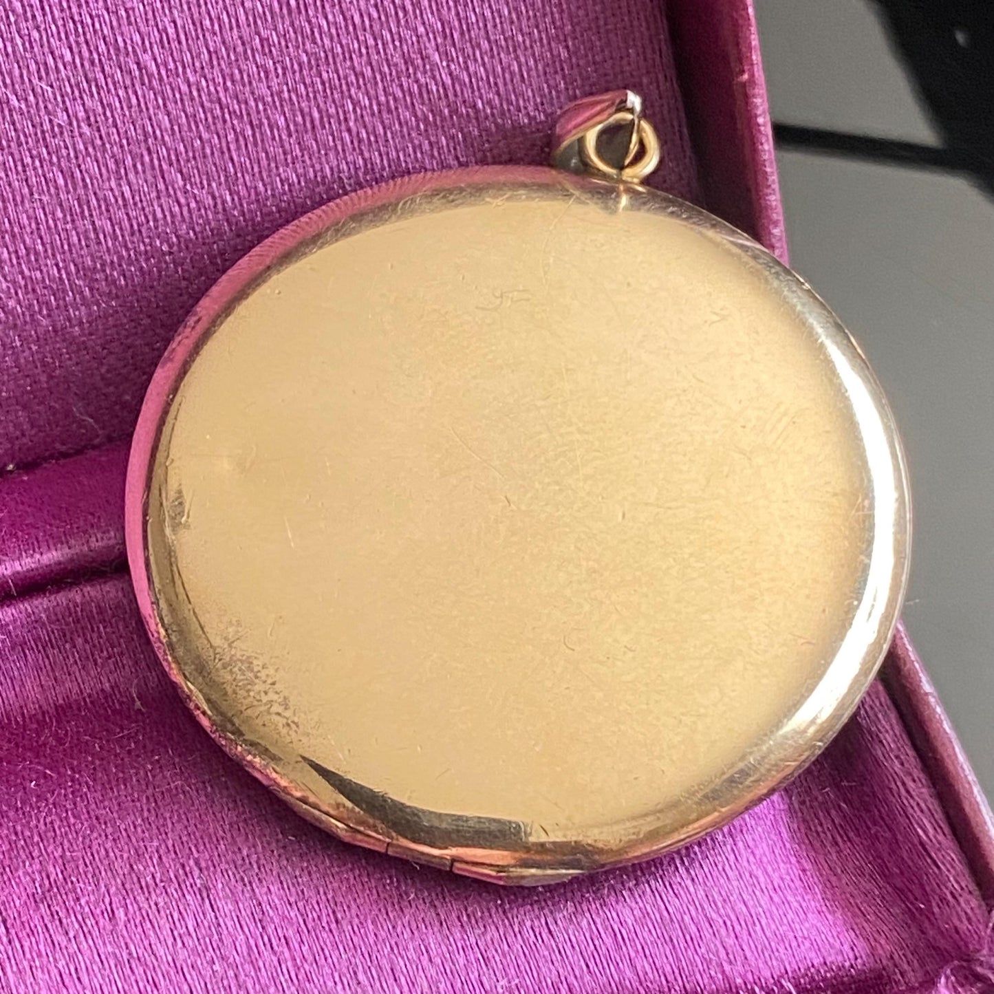 Vintage Bugbee & Niles 1/10th Gold Filled Floral Repousse Locket