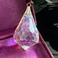 Vintage Aurora Borealis Crystal Prism Pendant