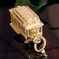 Vintage Gold Plated Articulated San Francisco Powell-Mason Cable Car Trolley Charm Pendant