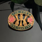 Vintage National Federation of Women's Institutes For Home and Country "WI" Monogram Enamel Pin Brooch