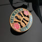 Vintage National Federation of Women's Institutes For Home and Country "WI" Monogram Enamel Pin Brooch
