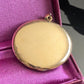 Vintage Bugbee & Niles 1/10th Gold Filled Floral Repousse Locket