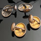 Antique Gold Filled Monogram Cufflinks Lot of Two